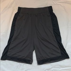 Mens Champion Athletic shorts Black/Grey New